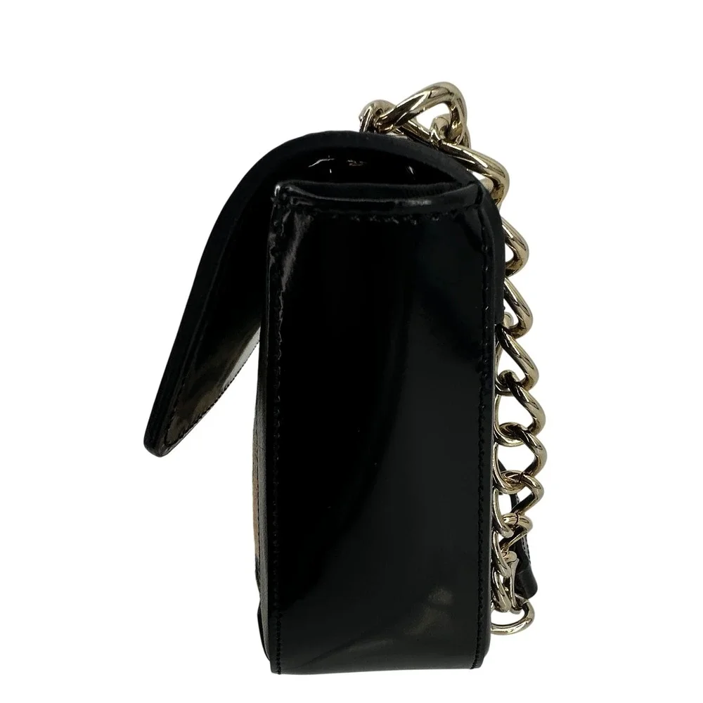 AB Asia Belluci Leopard Print‎ Faux Fur Italian Crossbody Bag Edgy Glam Evening